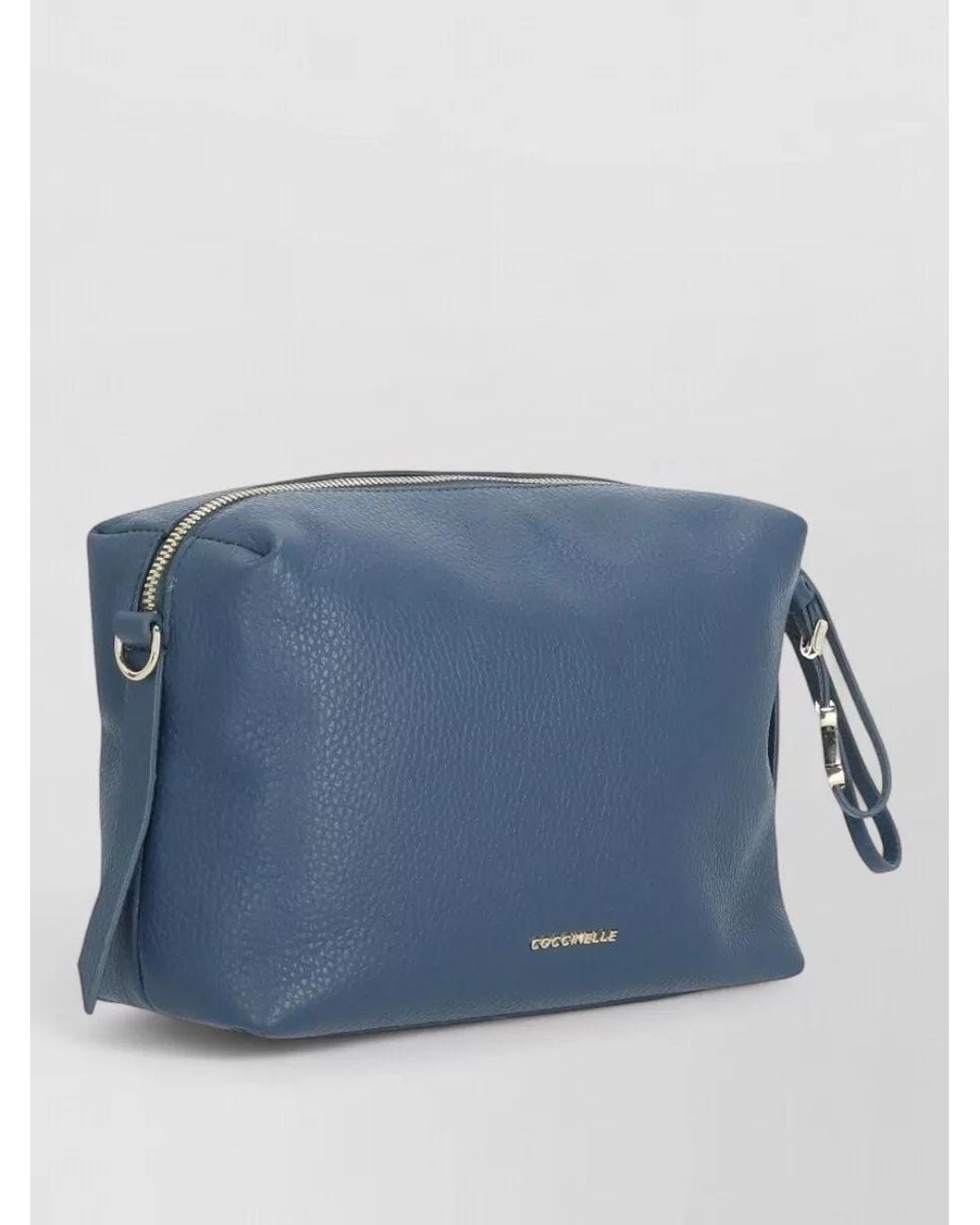 Coccinelle Blue Leather Shoulder Bag