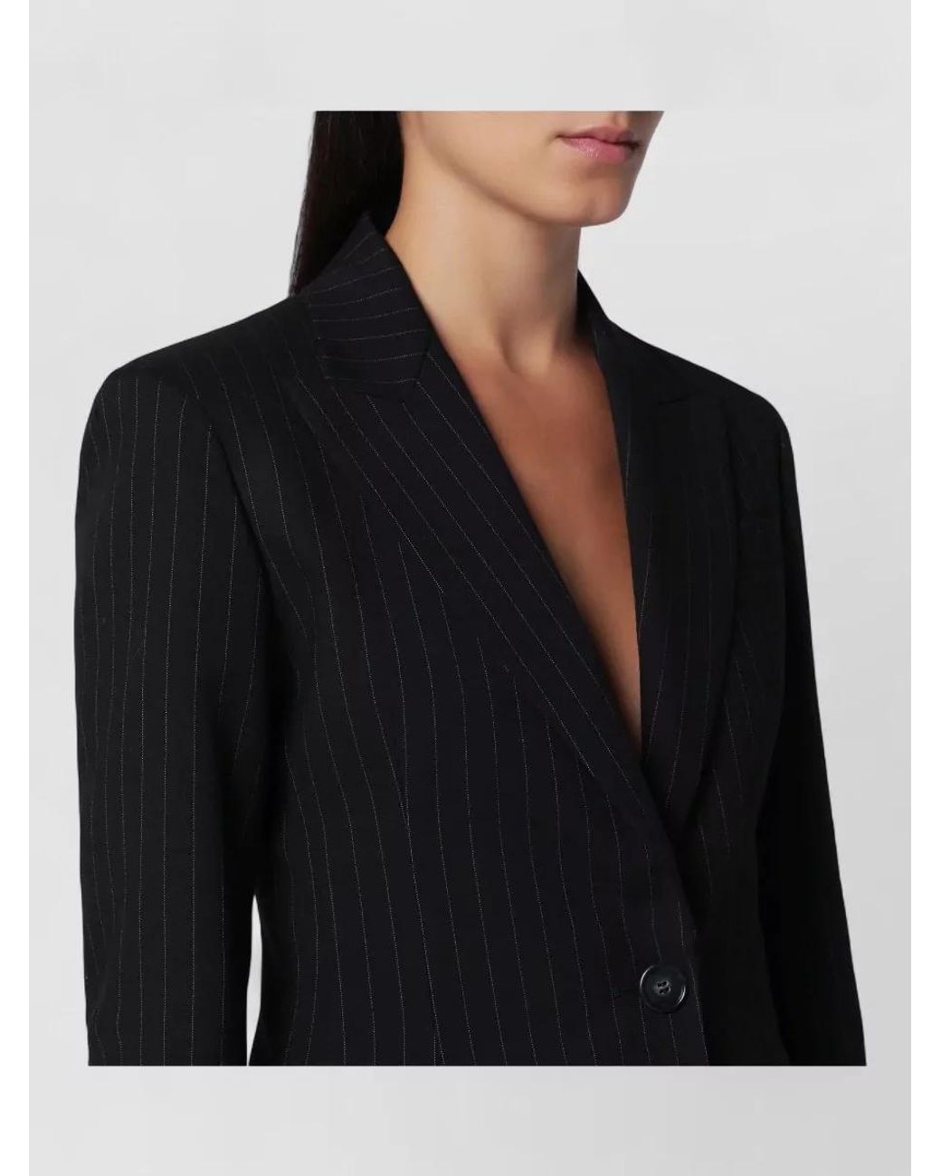 ANDAMANE Black Suit Jacket