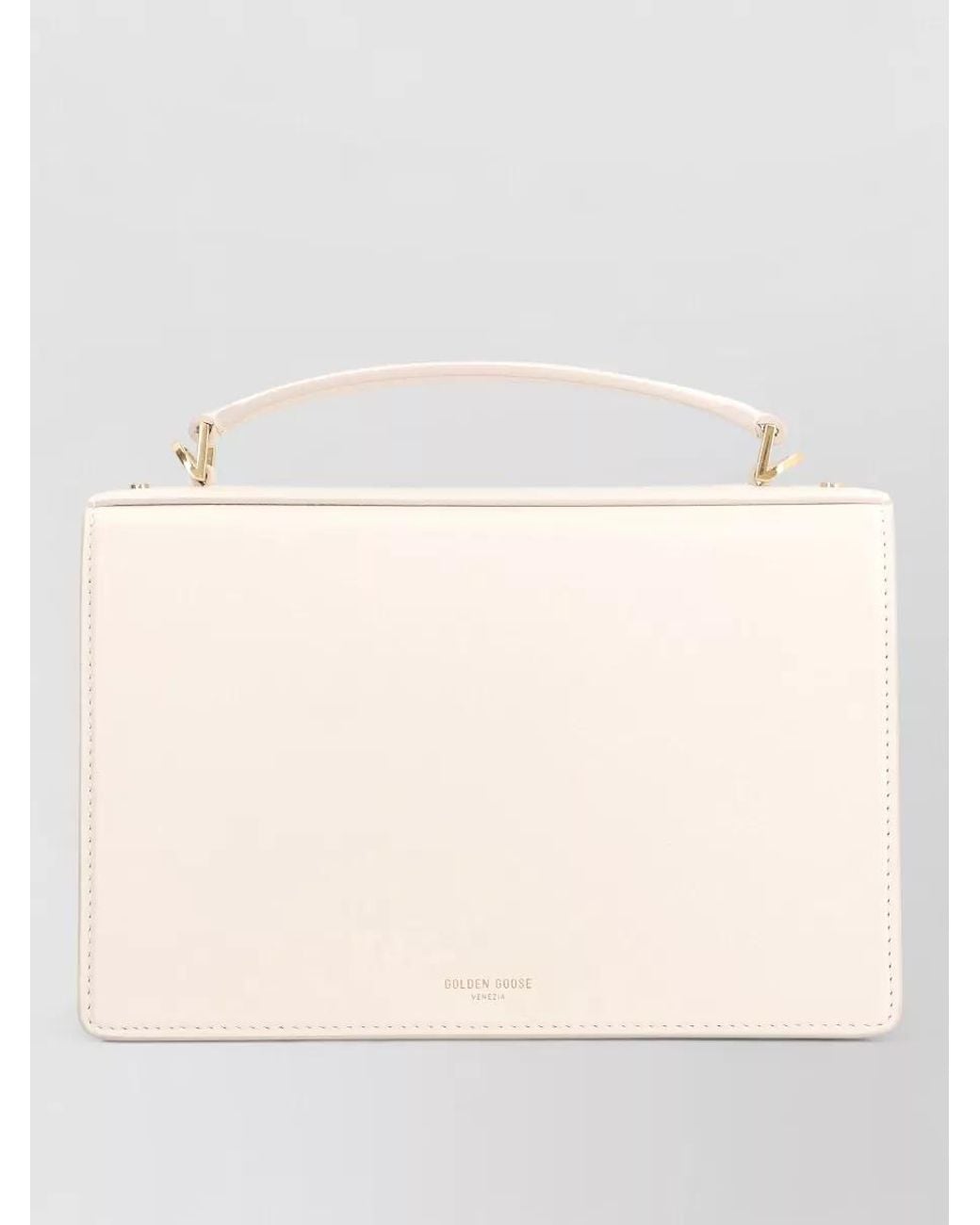 Golden Goose Deluxe Brand Natural Na Leather Clutch Bag