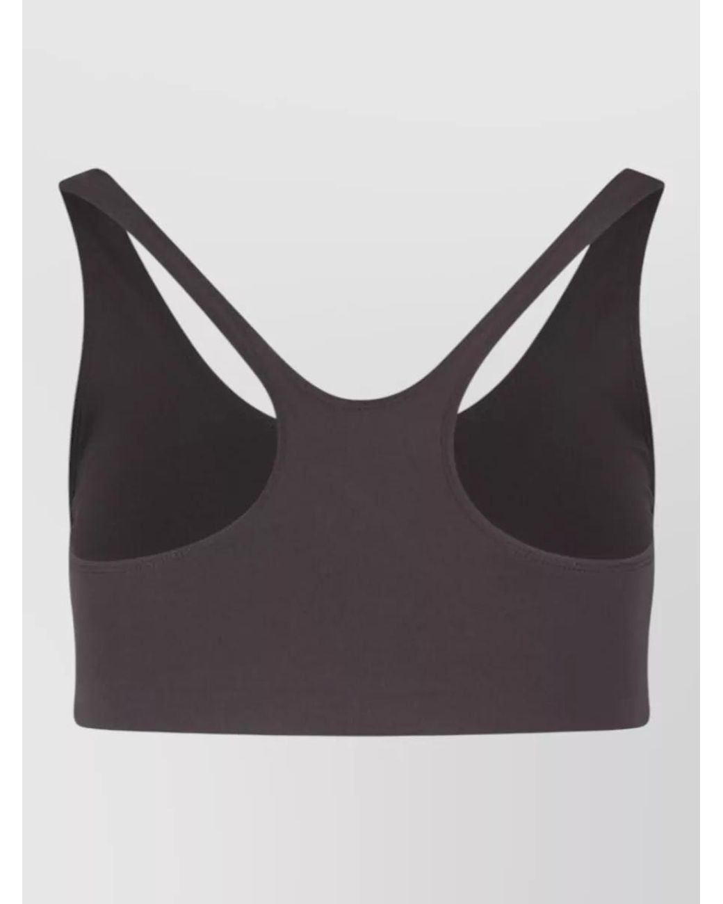 Sporty & Rich Gray Long-Sleeve Bra