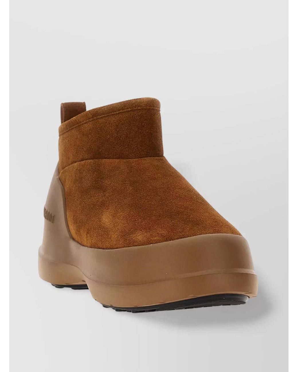 Moon Boot Brown Suede Leather Ankle Boots