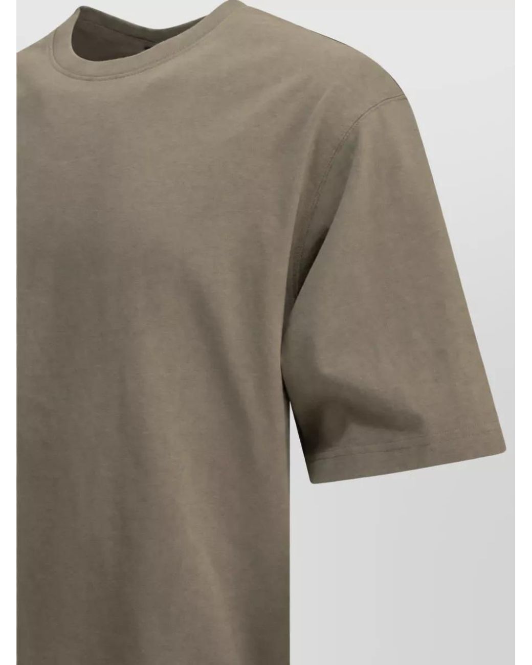 Jacquemus Natural Crew-Neck Cotton T-Shirt for men