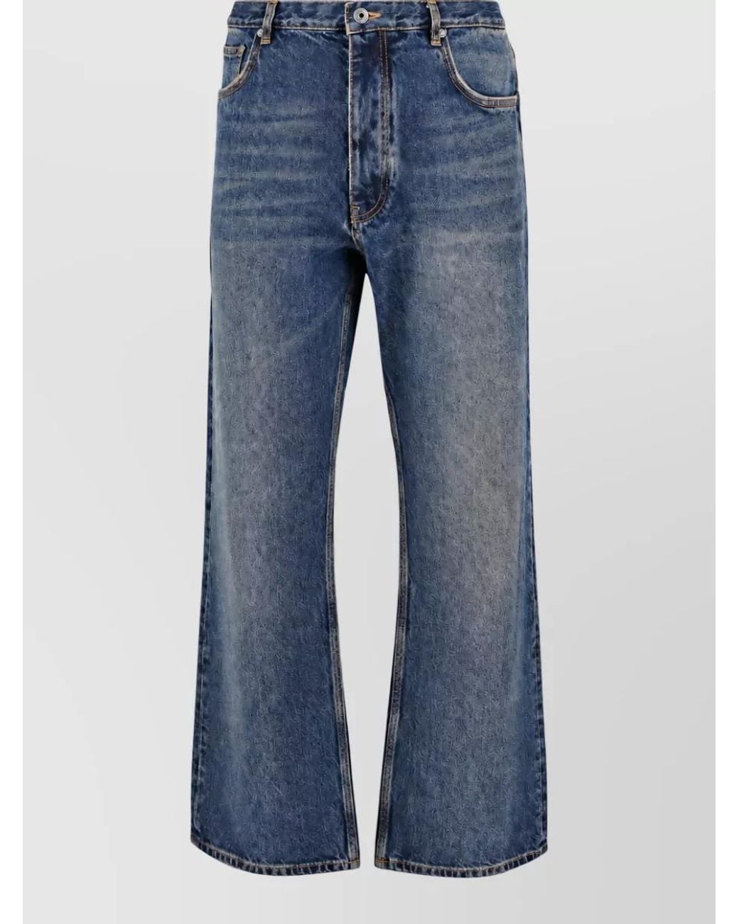 Off-White c/o Virgil Abloh Blue Denim Slim-Fit Straight-Leg Jeans for men