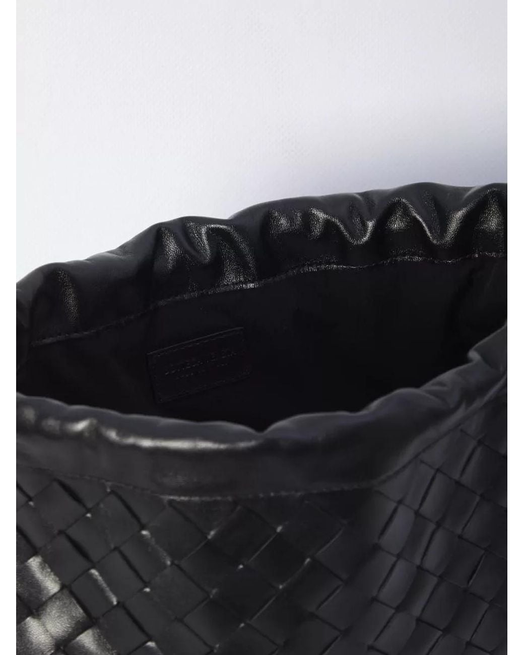 Bottega Veneta Black The Pouch Calfskin Mini Bag