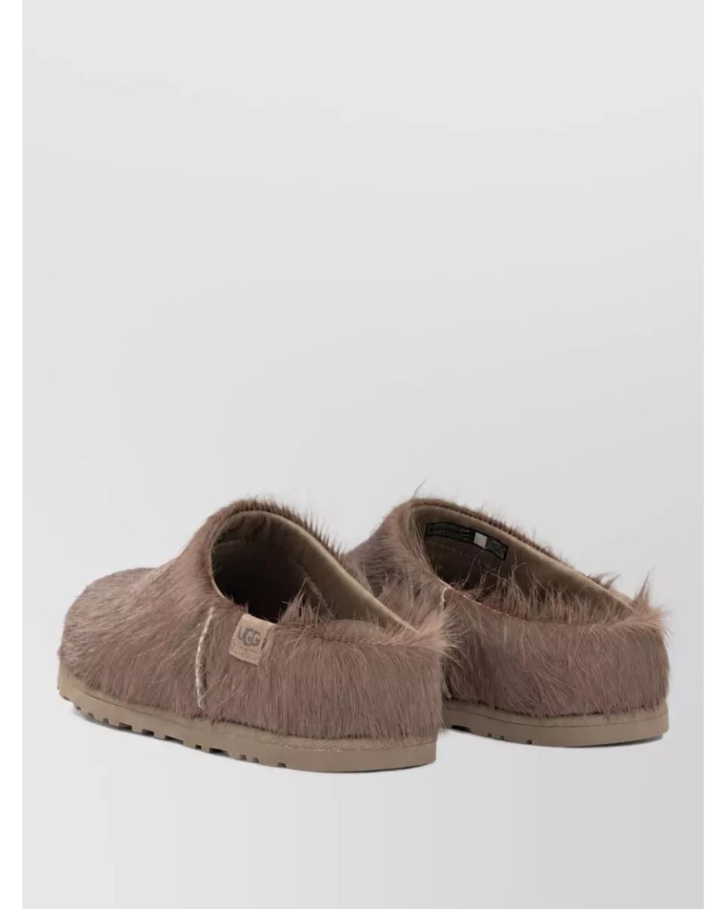 Ugg Brown Calf Hair Clogs