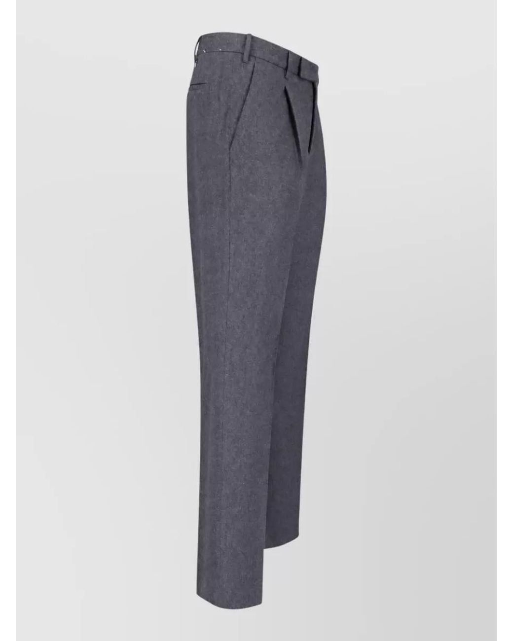 PT Torino Blue Cashmere Straight Single Breasted Suit for men