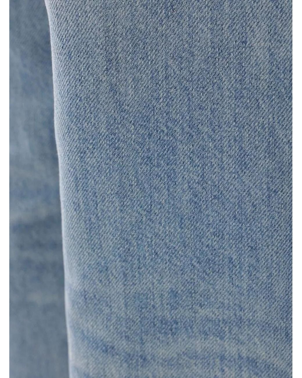 Haikure Blue Denim Straight-Leg Jeans