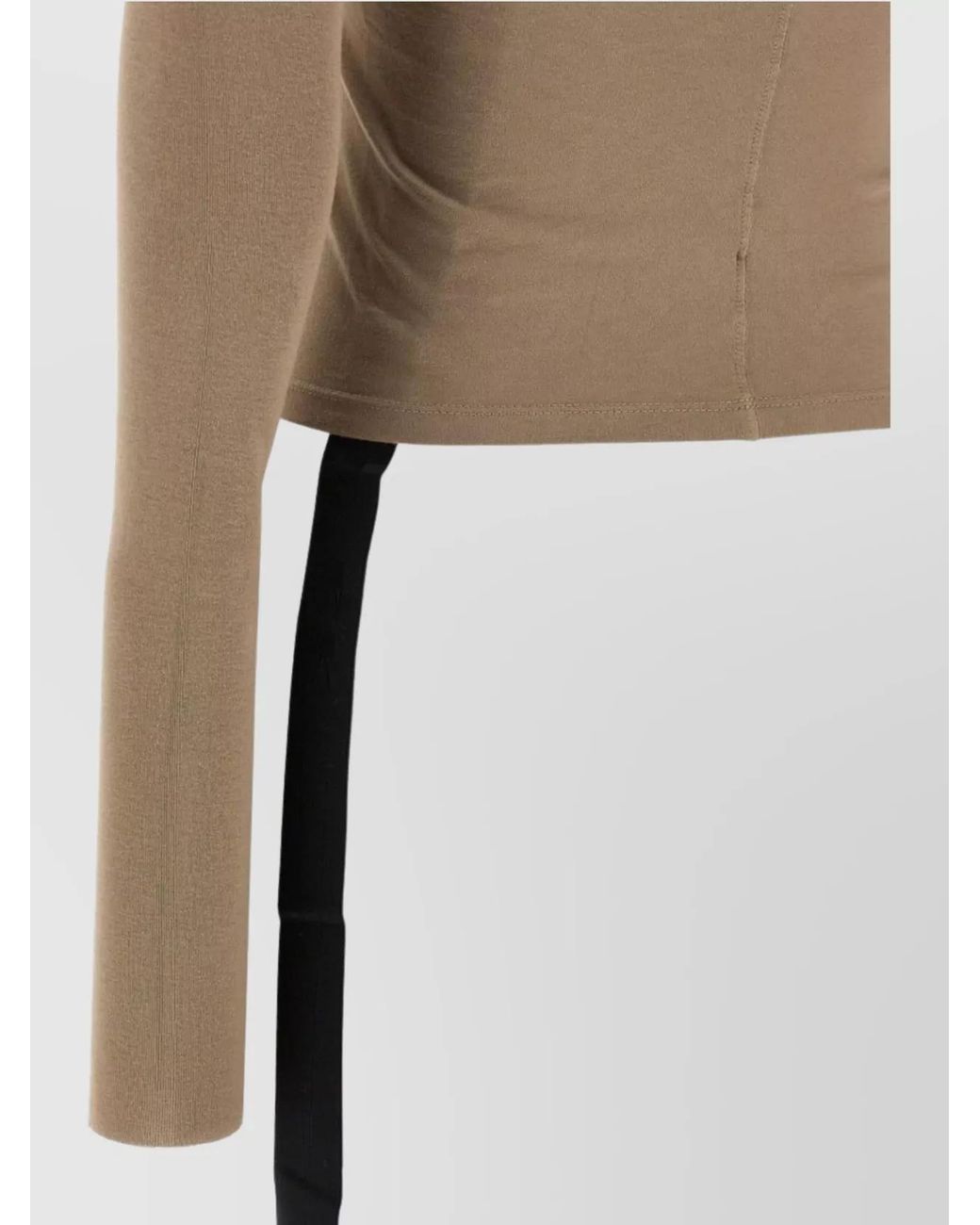 Rick Owens White Cotton Ziggy Blouse