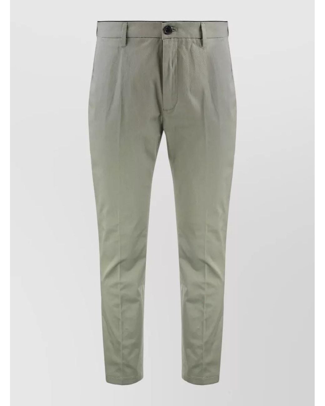 Department 5 Gray Prince Regular-Fit Chino Trousers for men