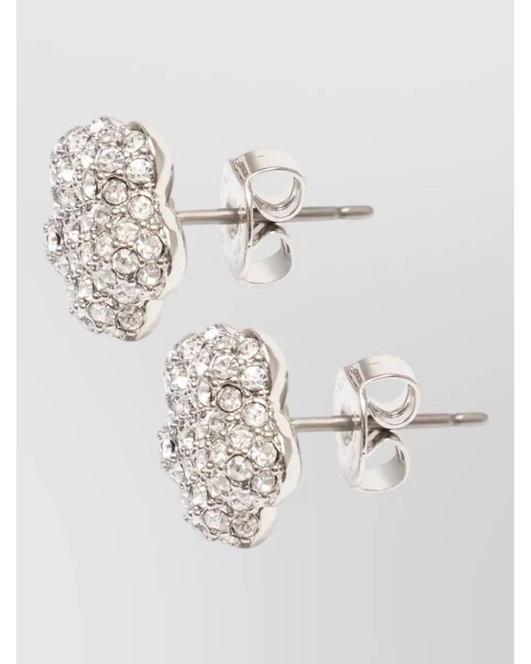 Marc Jacobs Metallic Crystal Stud Earrings