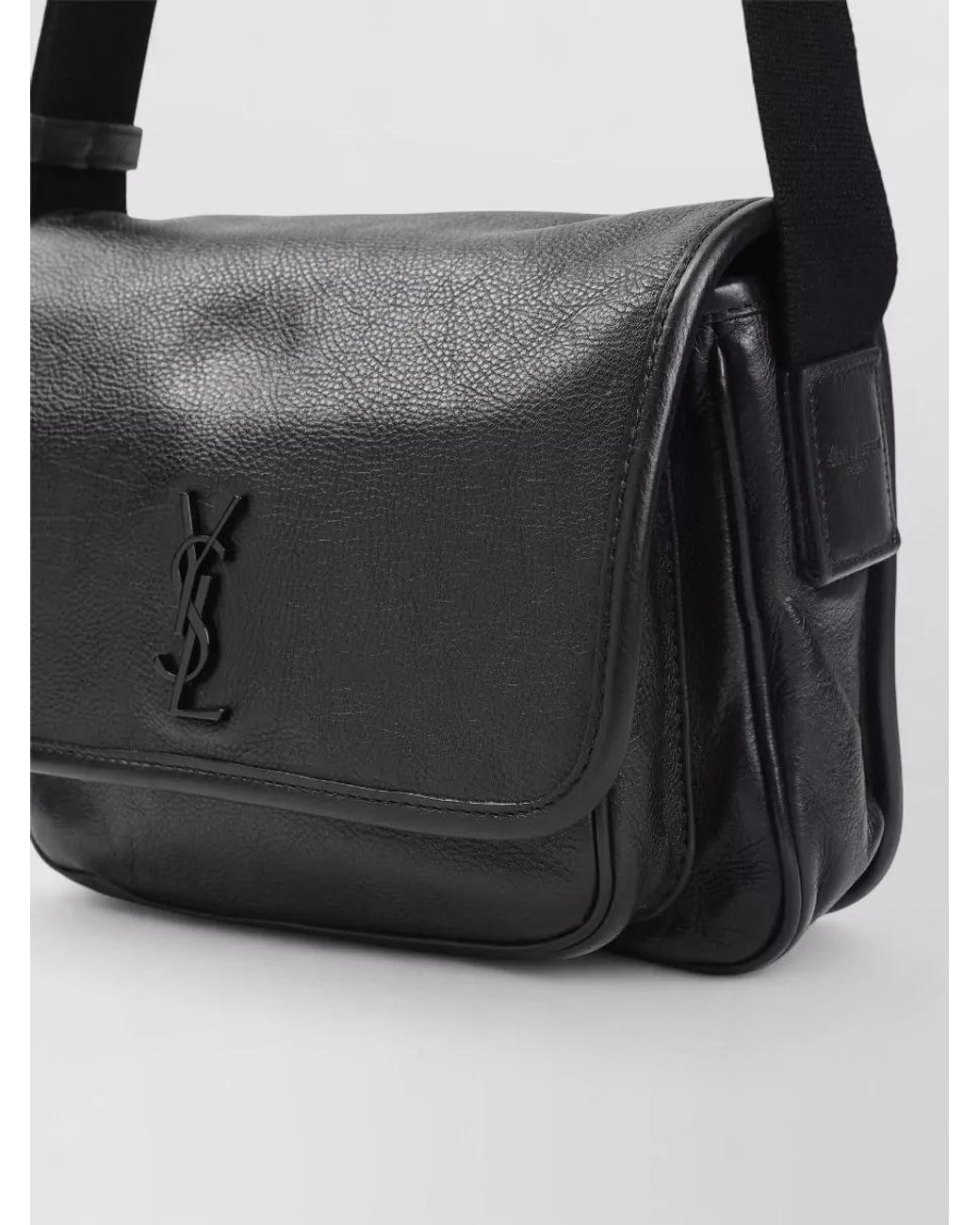 Saint Laurent White Niki Small Leather Crossbody Bag