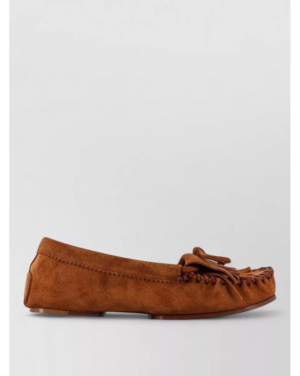 Paris Texas Brown Suede Indiana Loafers