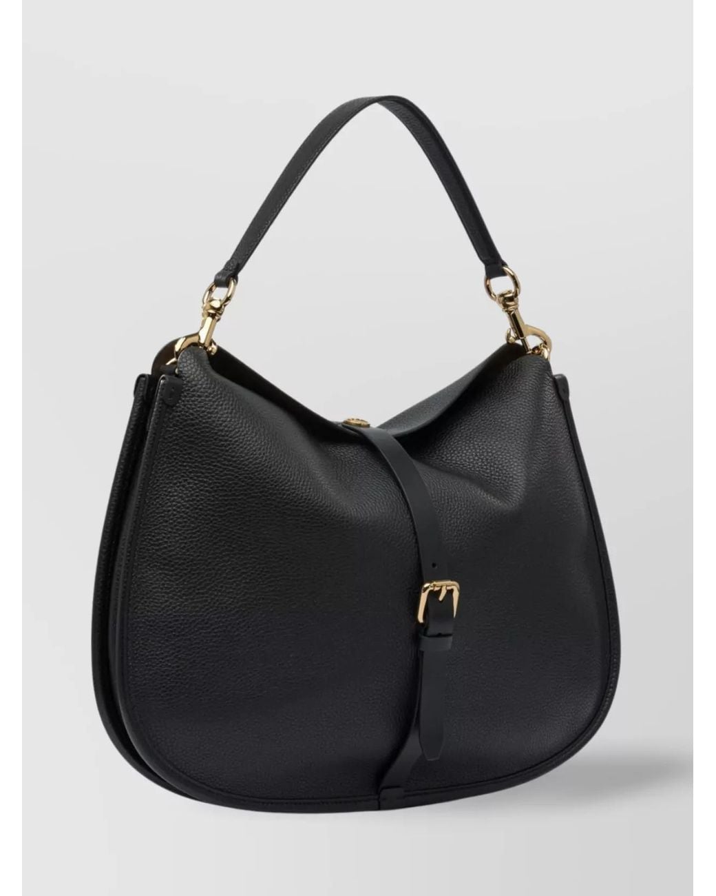 Etro Black Na Leather Shoulder Bag