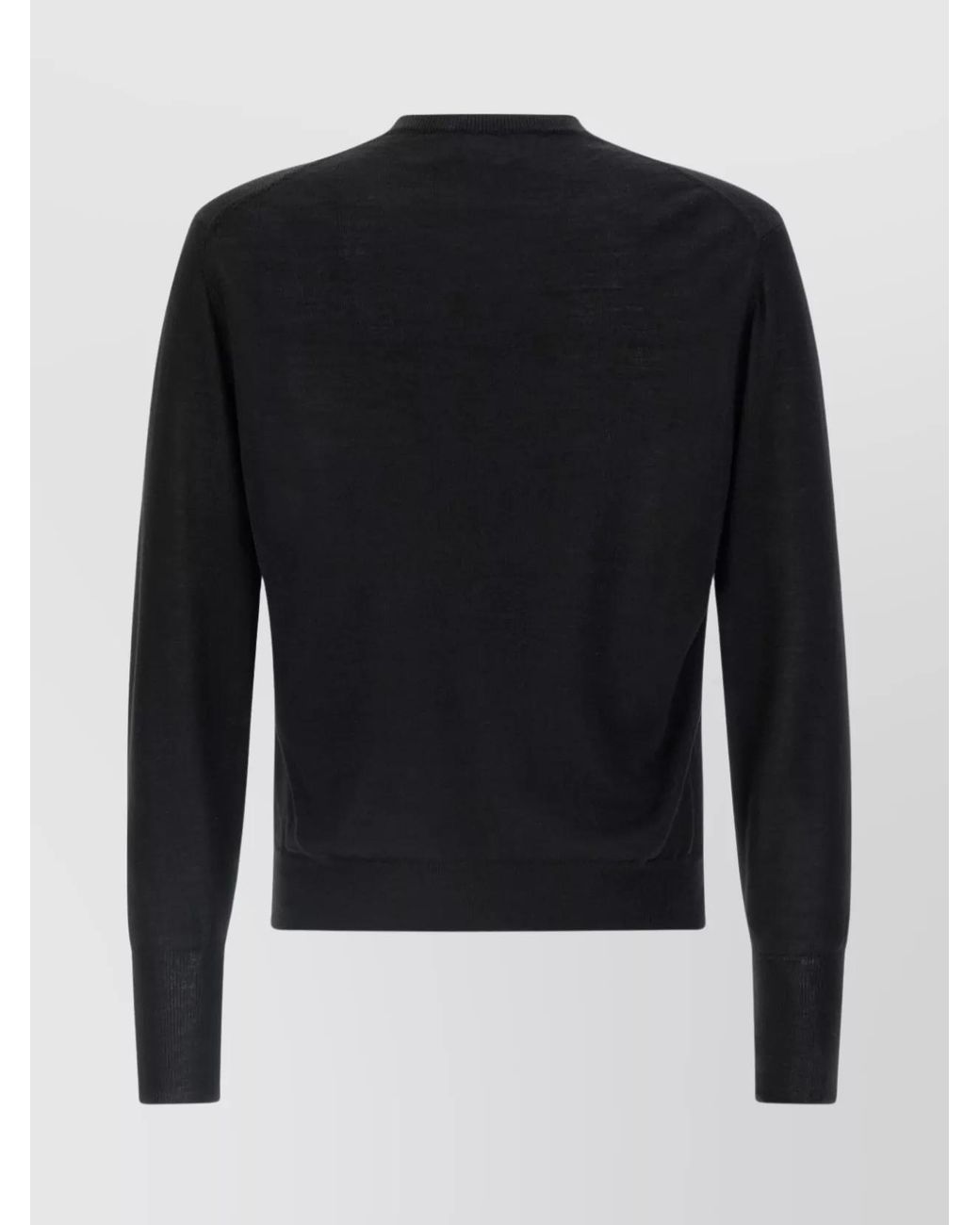 Ma'ry'ya Blue Fine-Knit Jumper for men