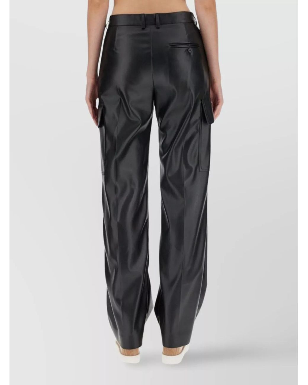 Stella McCartney Black Cargo Straight Trousers
