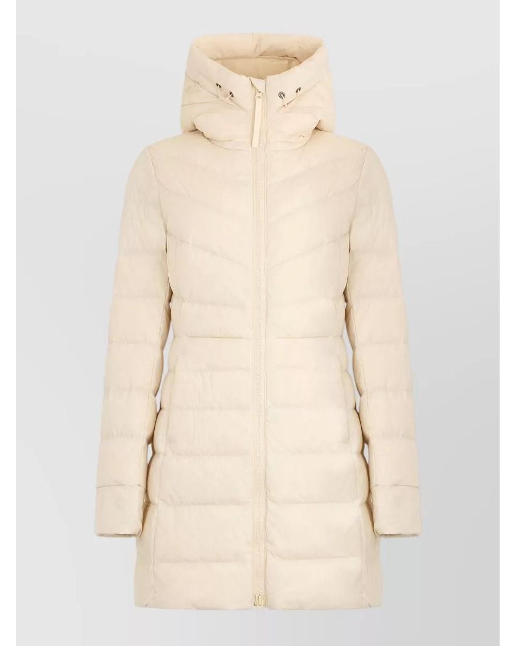 Canada Goose Natural Hooded Puffer Jacket