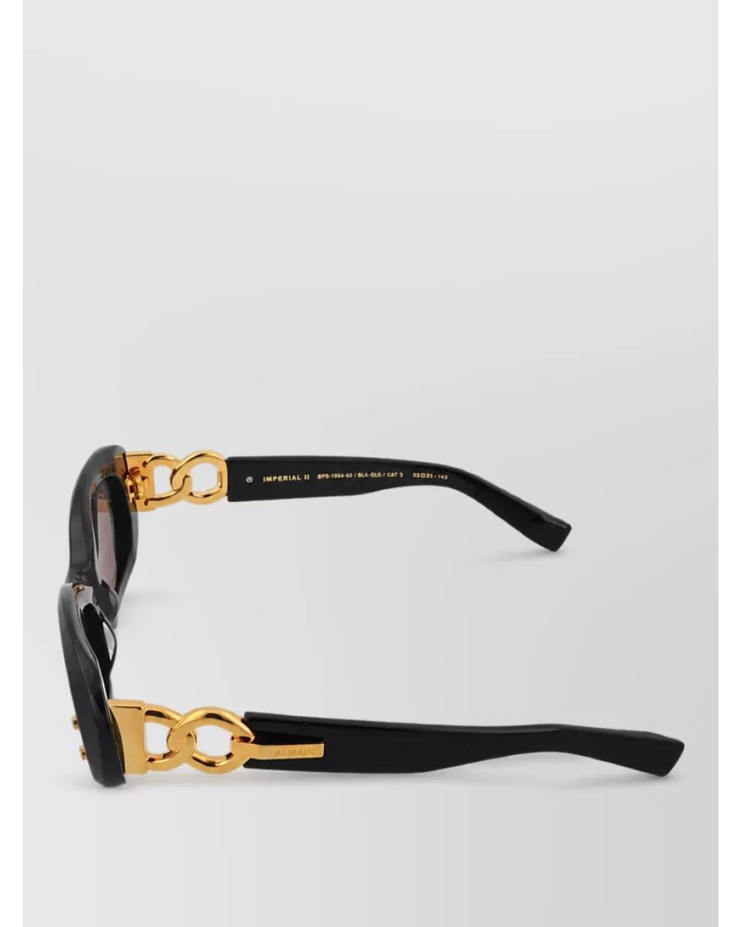 Balmain Natural Acetate Sunglasses