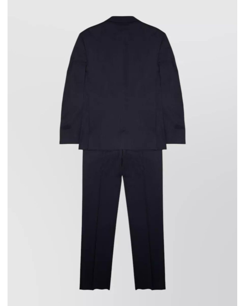 Colamarino Blue Single Breasted Suit for men