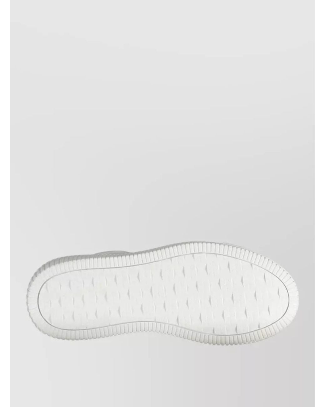 Calvin Klein White Leather Low-Top Sneakers
