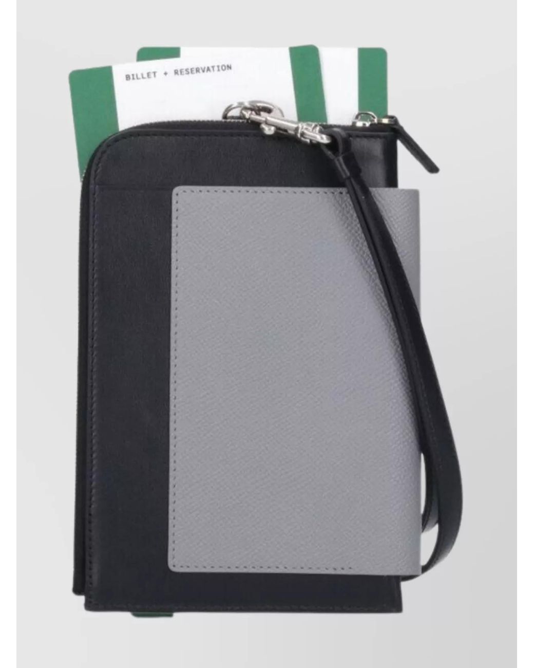 Balenciaga Green Leather Wallet for men