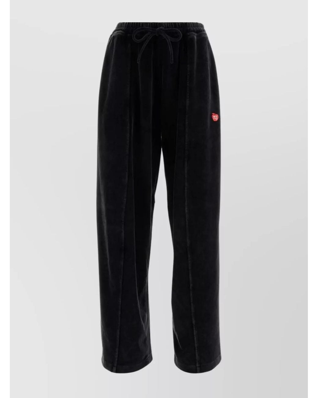 Alexander Wang Black Regular-Fit Jogging Trousers
