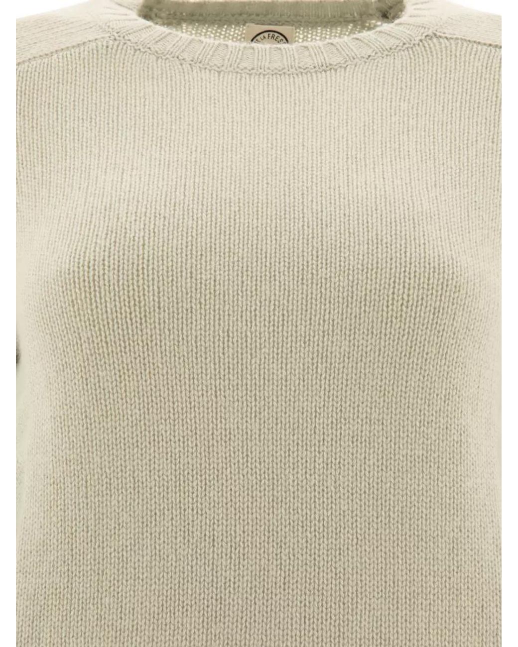 Ines De La Fressange Paris Natural Cashmere Wool Sweater