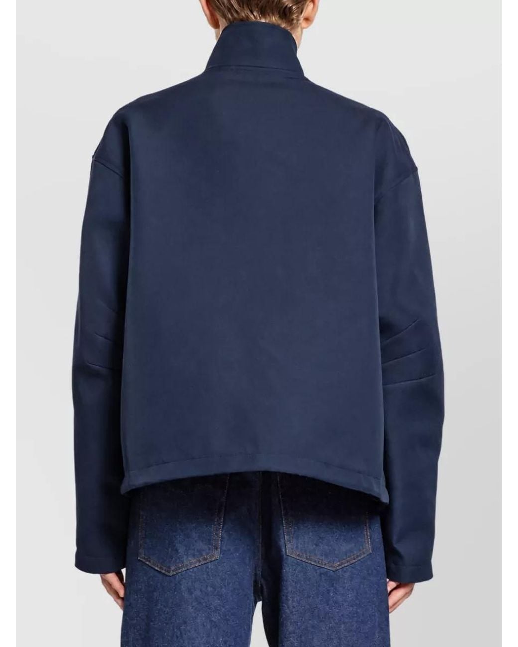 Gucci Blue Marabou Coat for men