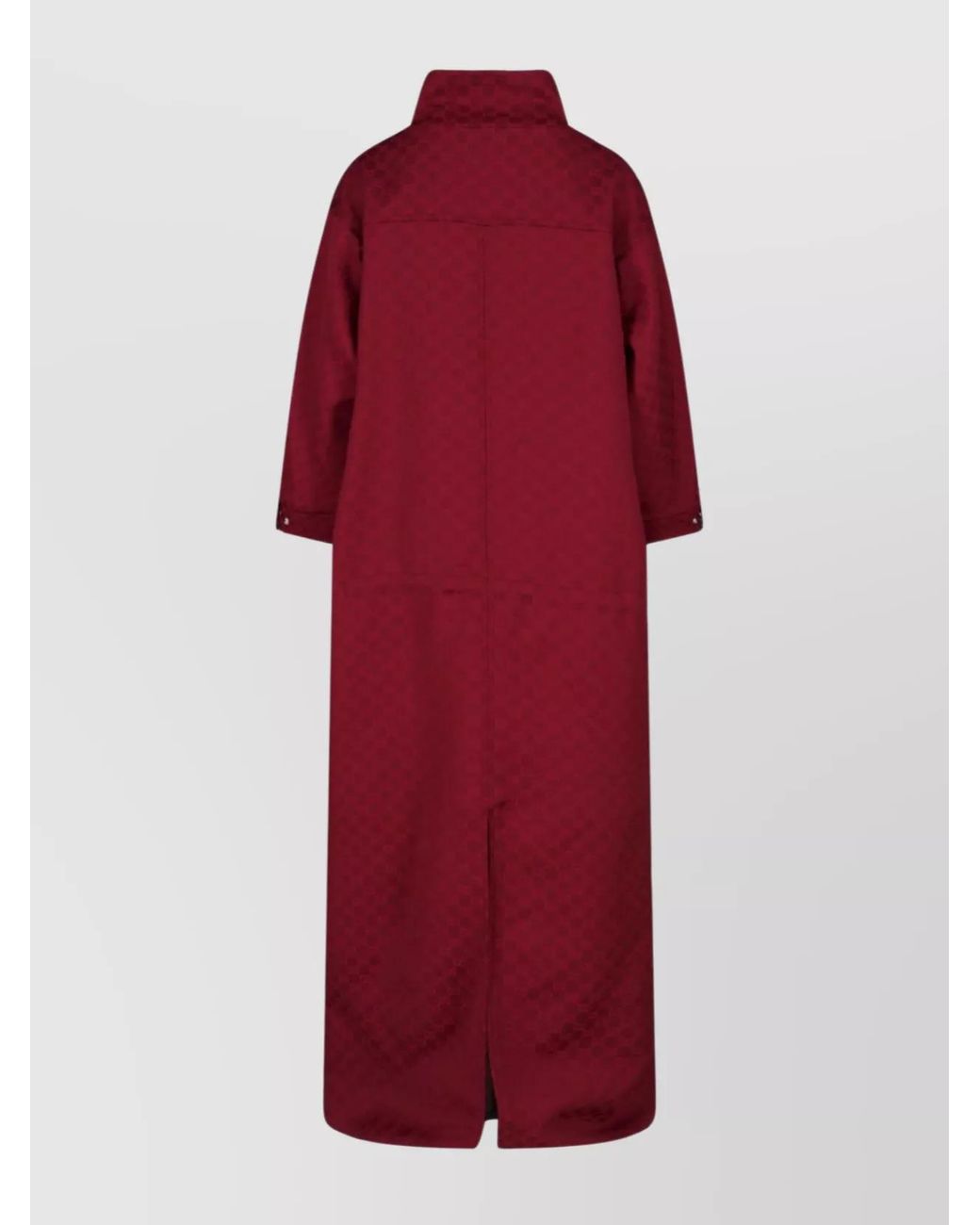 Gucci Red Viscose Fitted Jacket