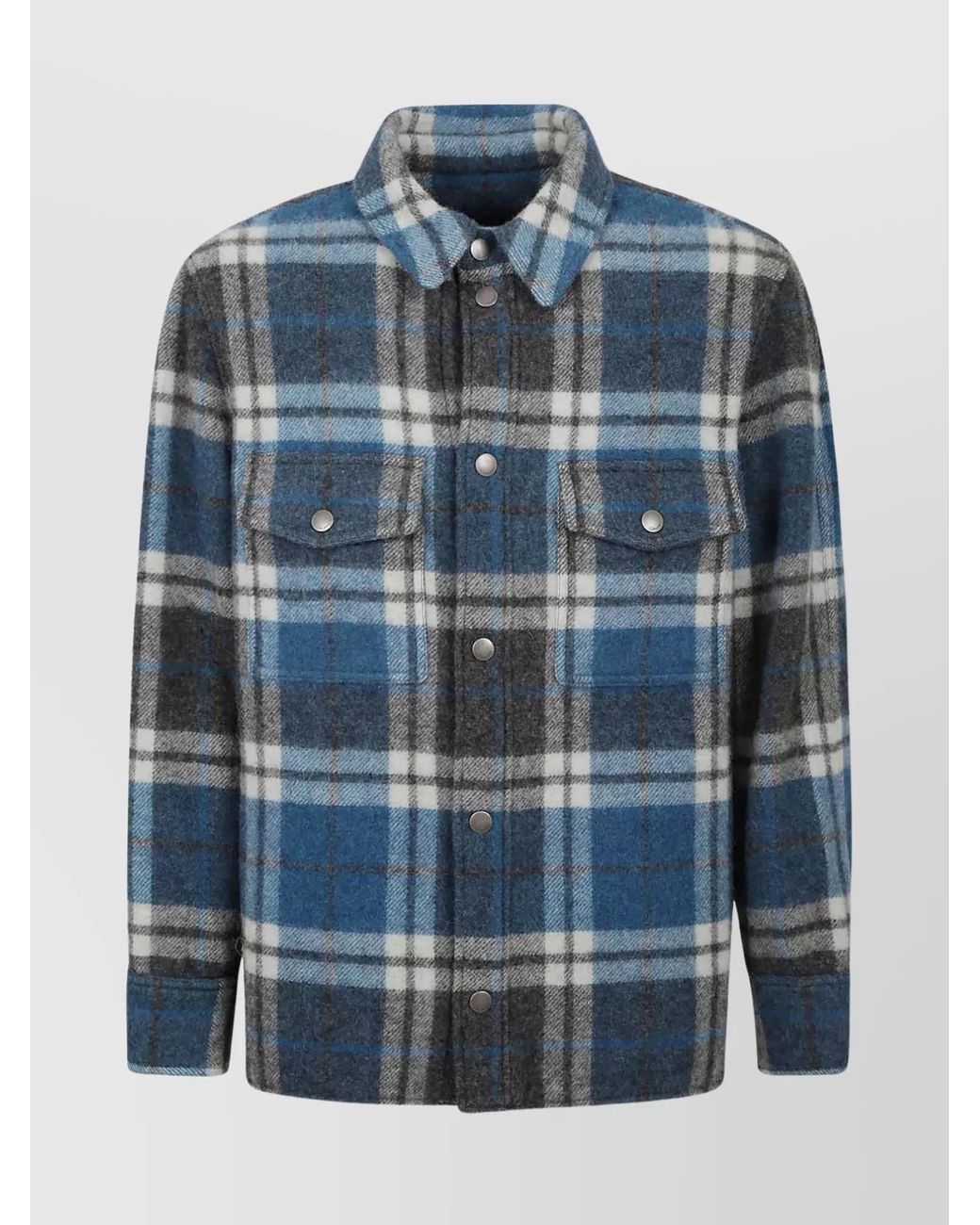 Alanui Blue Overshirt for men
