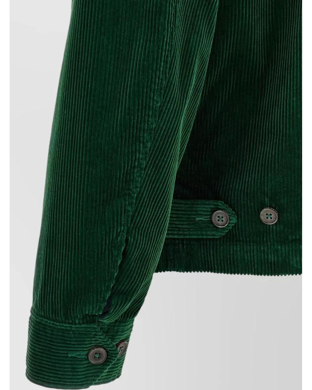 Polo Ralph Lauren Green Corduroy Single-Breasted Jacket for men