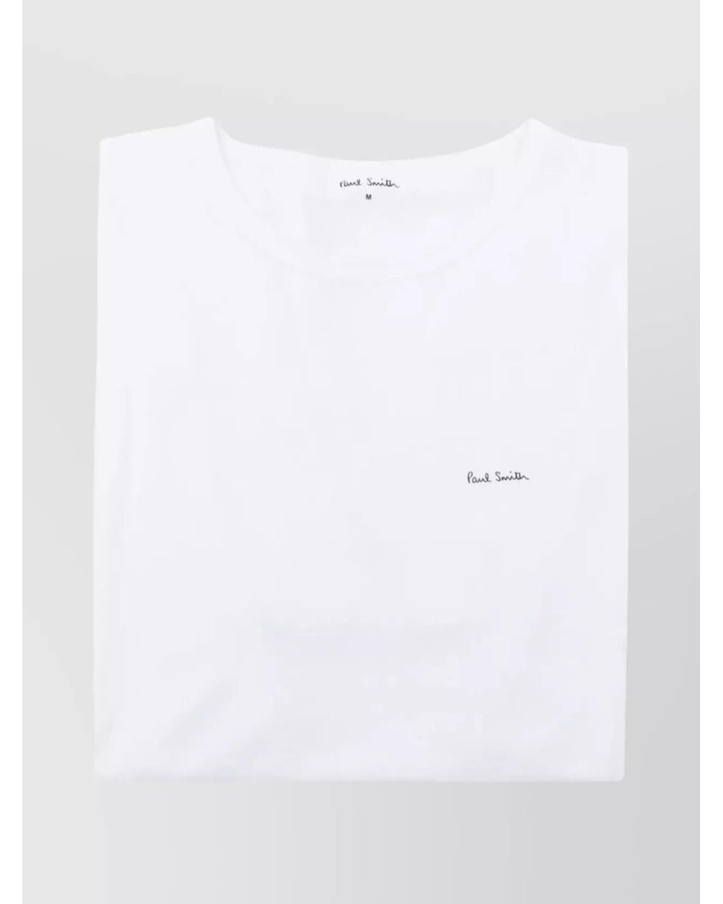 Paul Smith Black Organic Cotton Logo-Print T-Shirt 3-Pack for men