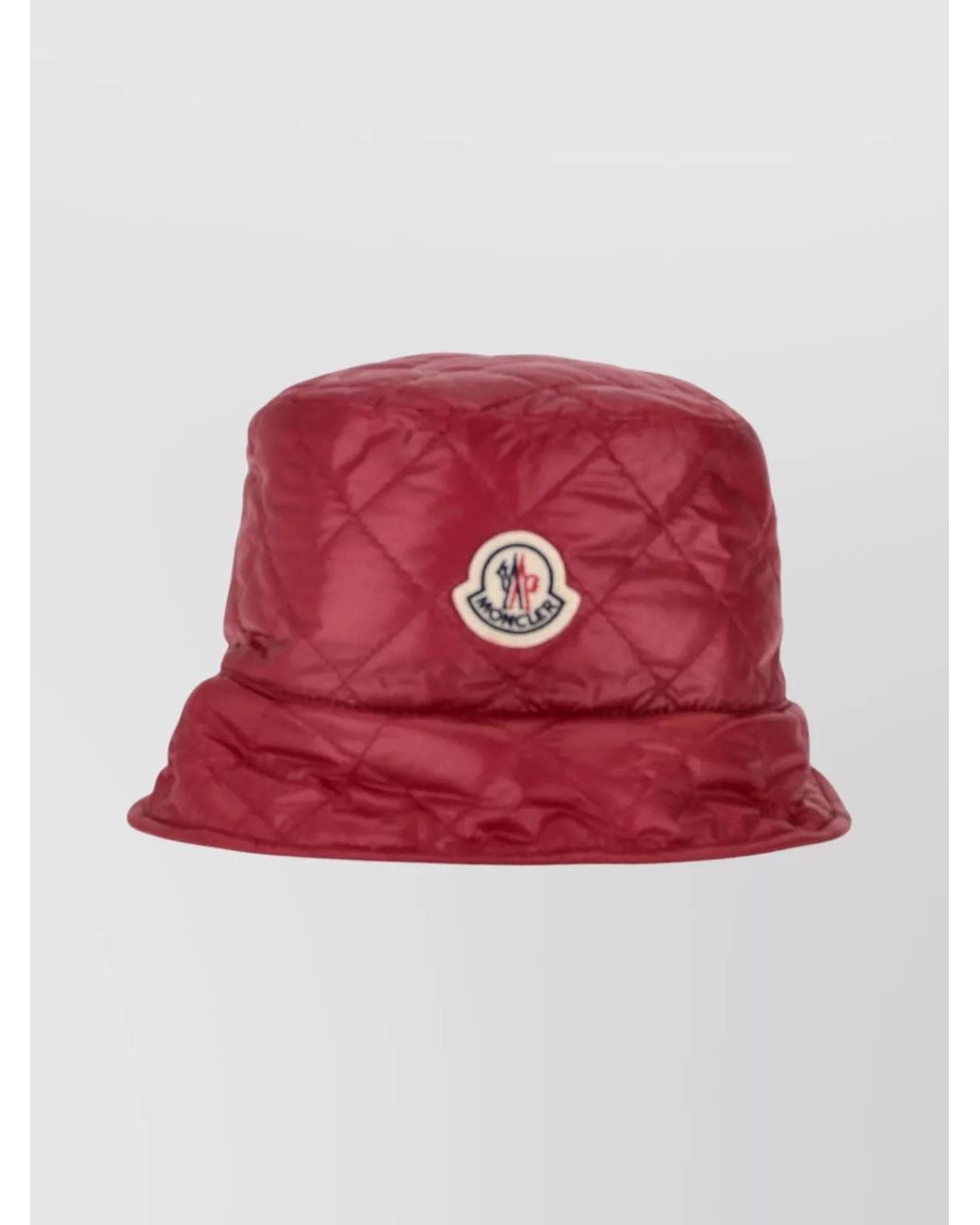 Moncler Red Bucket Hat