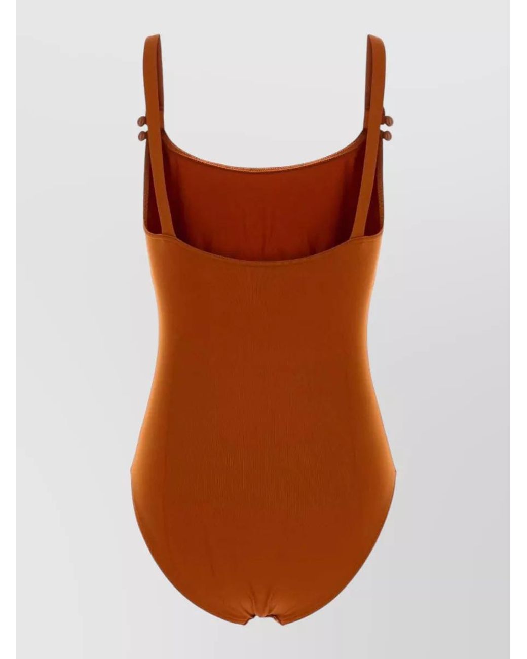 Eres Brown Stretch Nylon Swimsuit