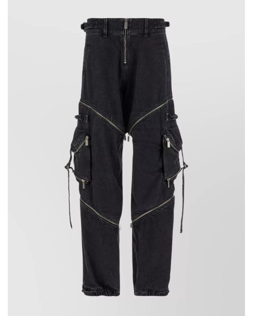 Off-White c/o Virgil Abloh Blue Denim Cargo Jeans for men