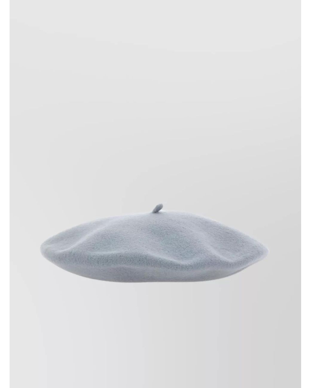 Borsalino White Wool Beret