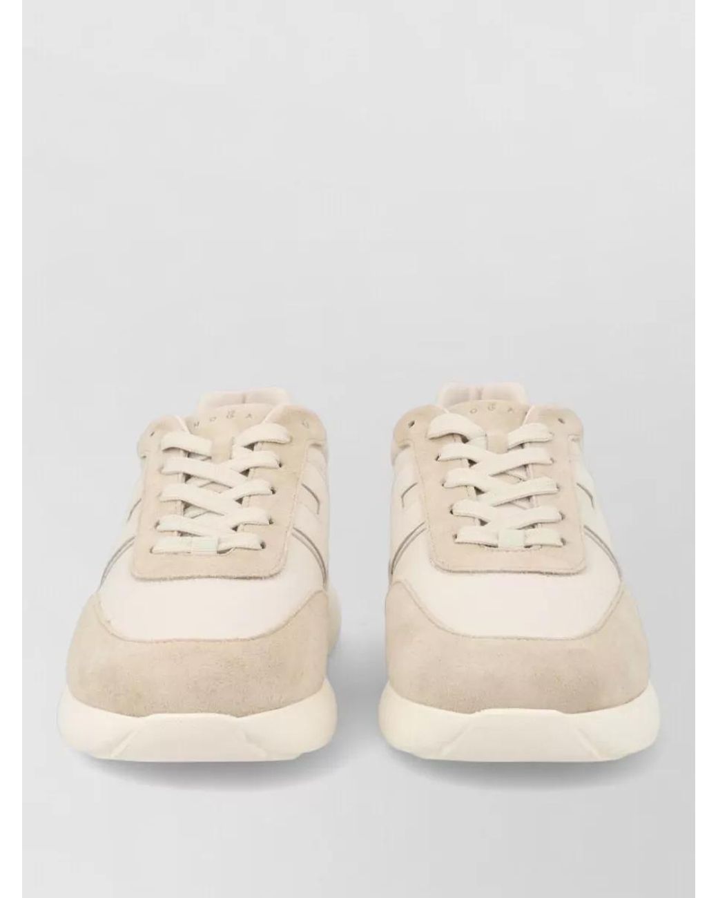 Hogan Natural Leather Interactive³ Low-Top Sneakers for men