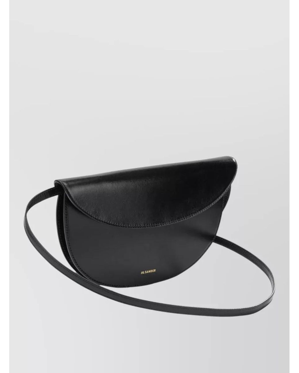 Jil Sander Black Leather Wallet