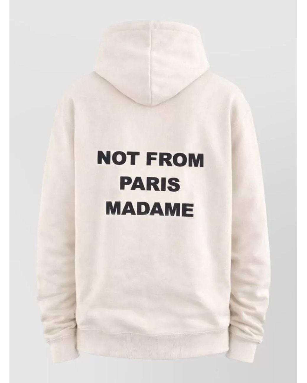 Drole de Monsieur Natural Cotton Hoodie for men