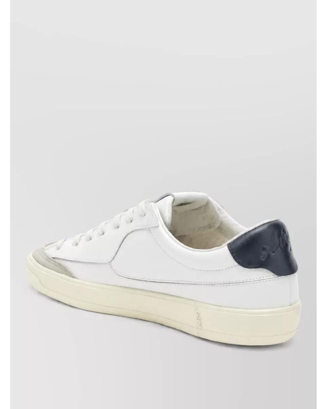 Autry Natural Leather Low-Top Sneakers for men