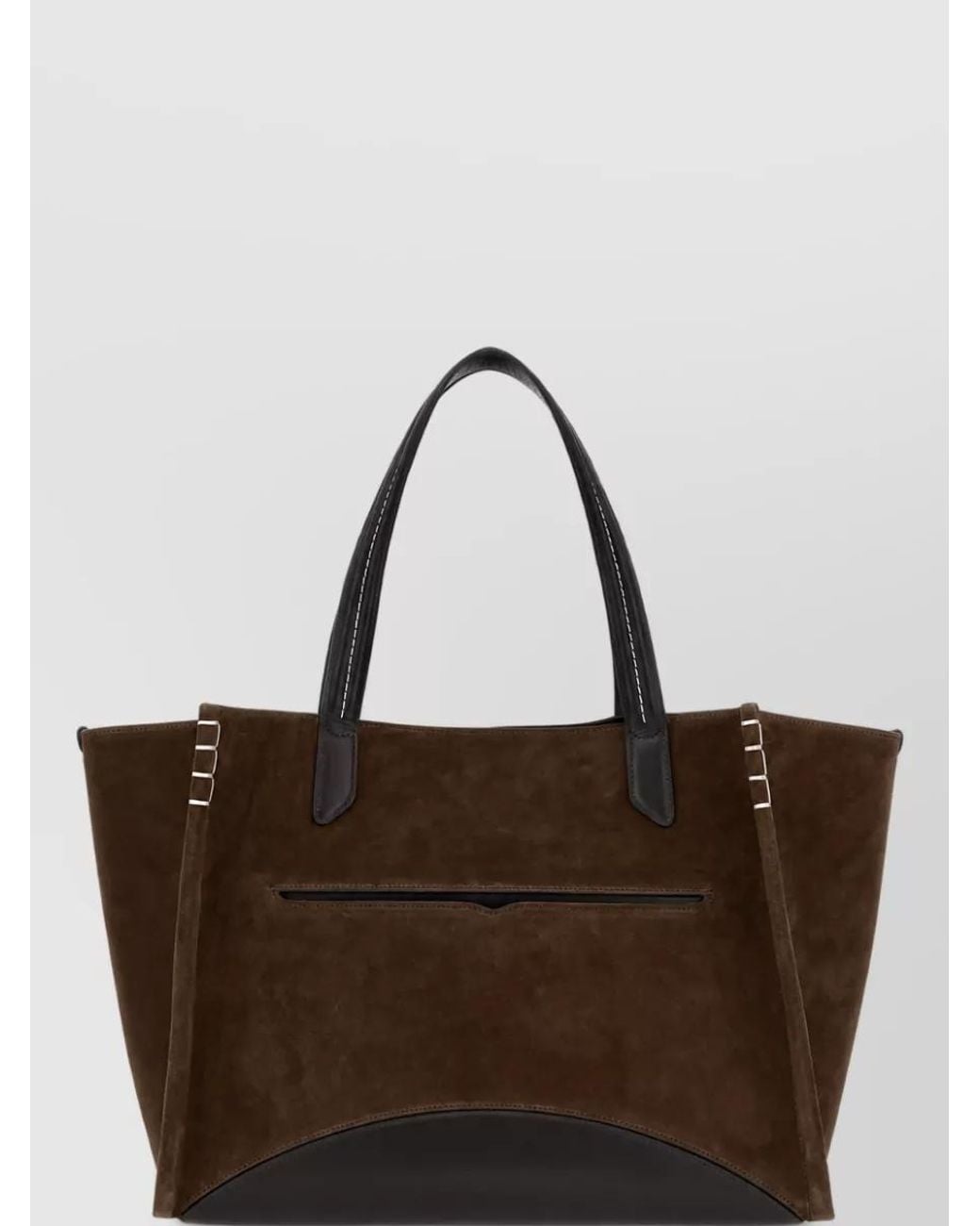 J.W. Anderson Brown Loafer Bag Suede Leather Tote Bag