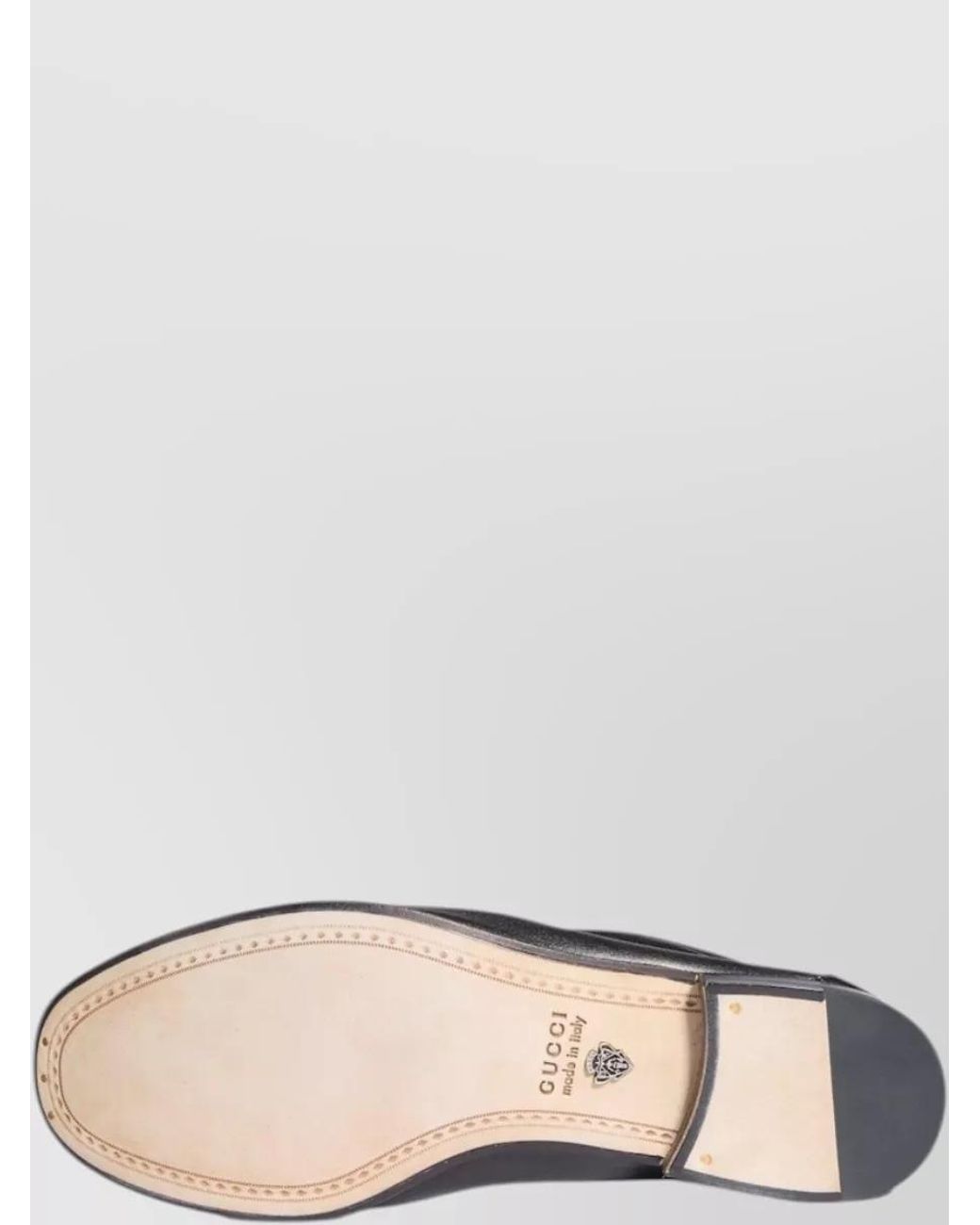 Gucci Black Calfskin Leather Loafers for men