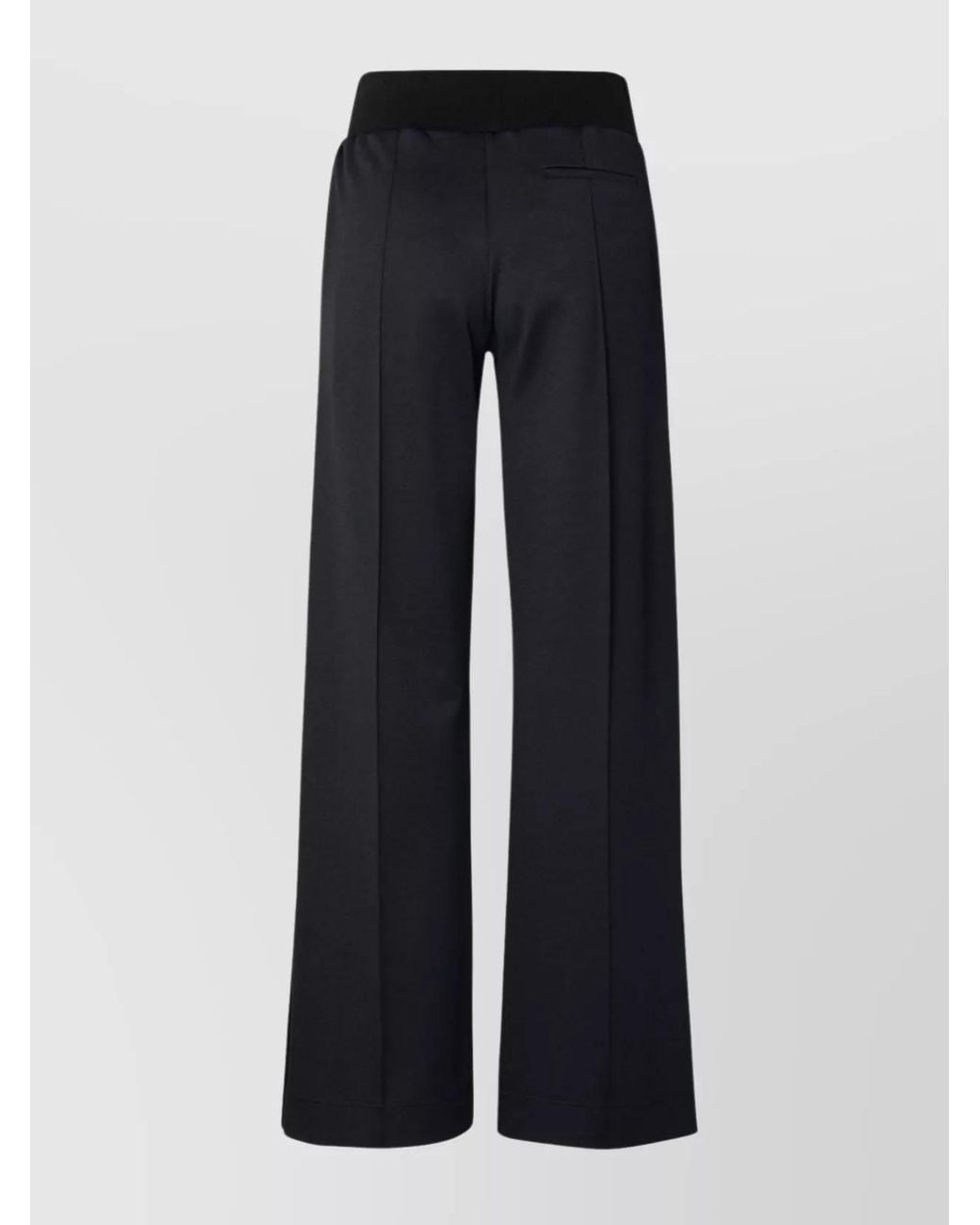 Off-White c/o Virgil Abloh Blue Wide-Leg Trousers