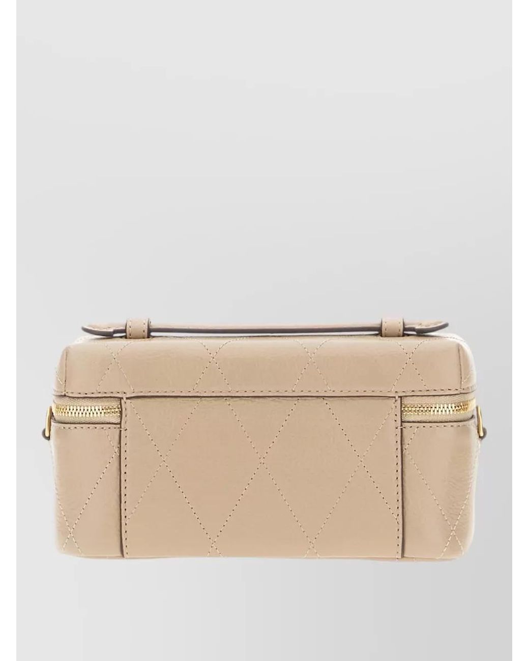 Tory Burch Natural Na Leather Clutch Bag