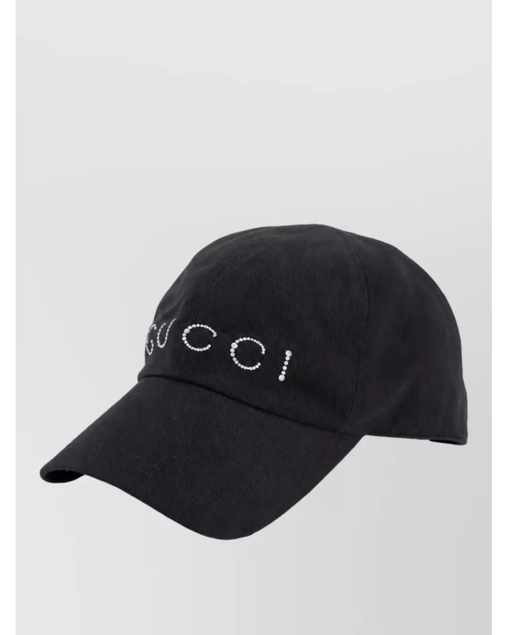Gucci Black Printed Baseball Cap