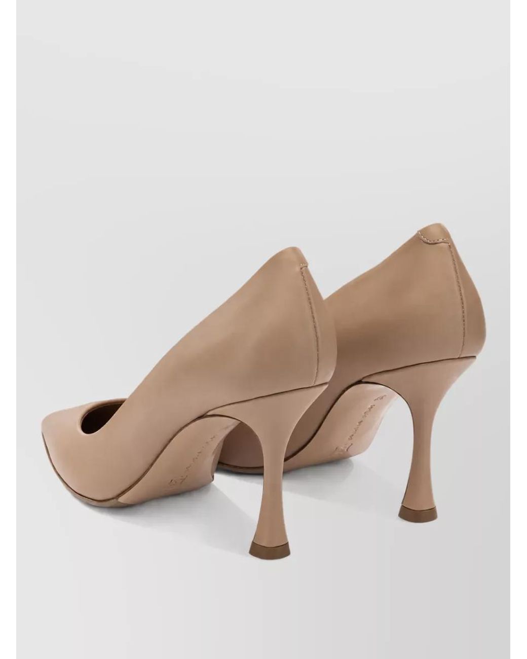 Sergio Levantesi Natural Leather Diva 80Mm Pumps