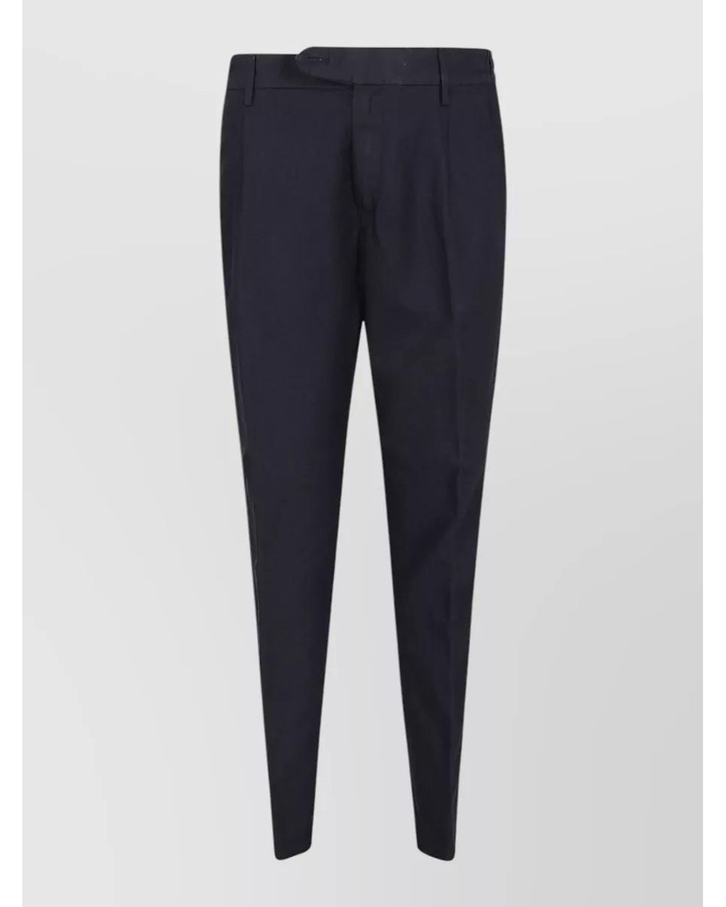 Eleventy Blue Relaxed-Fit Straight-Leg Trousers for men