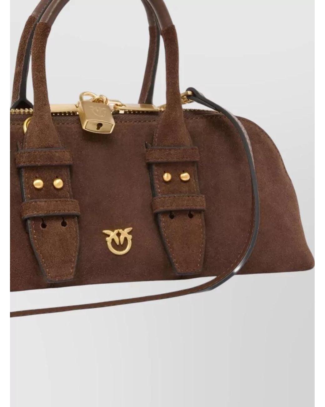 Pinko Brown Love Bag Shoulder Bag