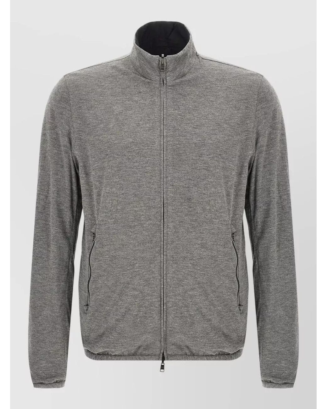 Herno Gray Reversible Lightweight Bomber Jacket for men