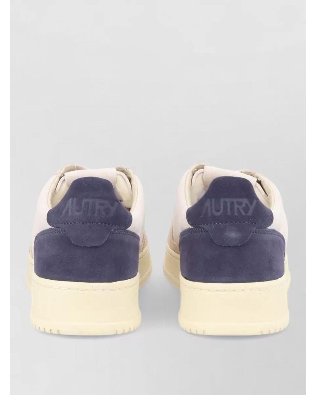 Autry Natural Suede Low-Top Sneakers for men