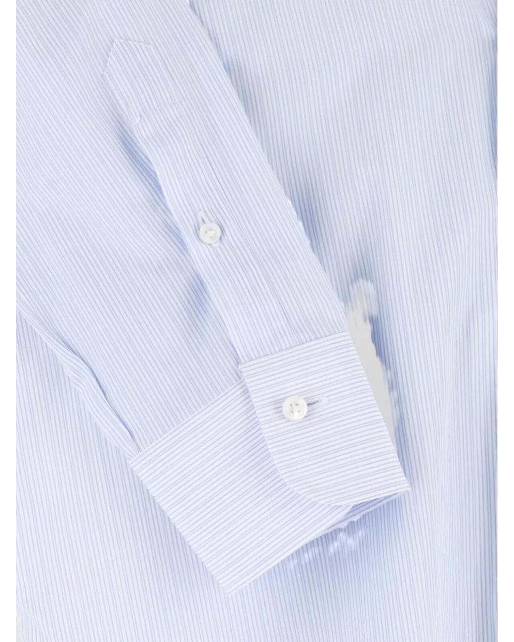 Barba Napoli Blue Shirt for men